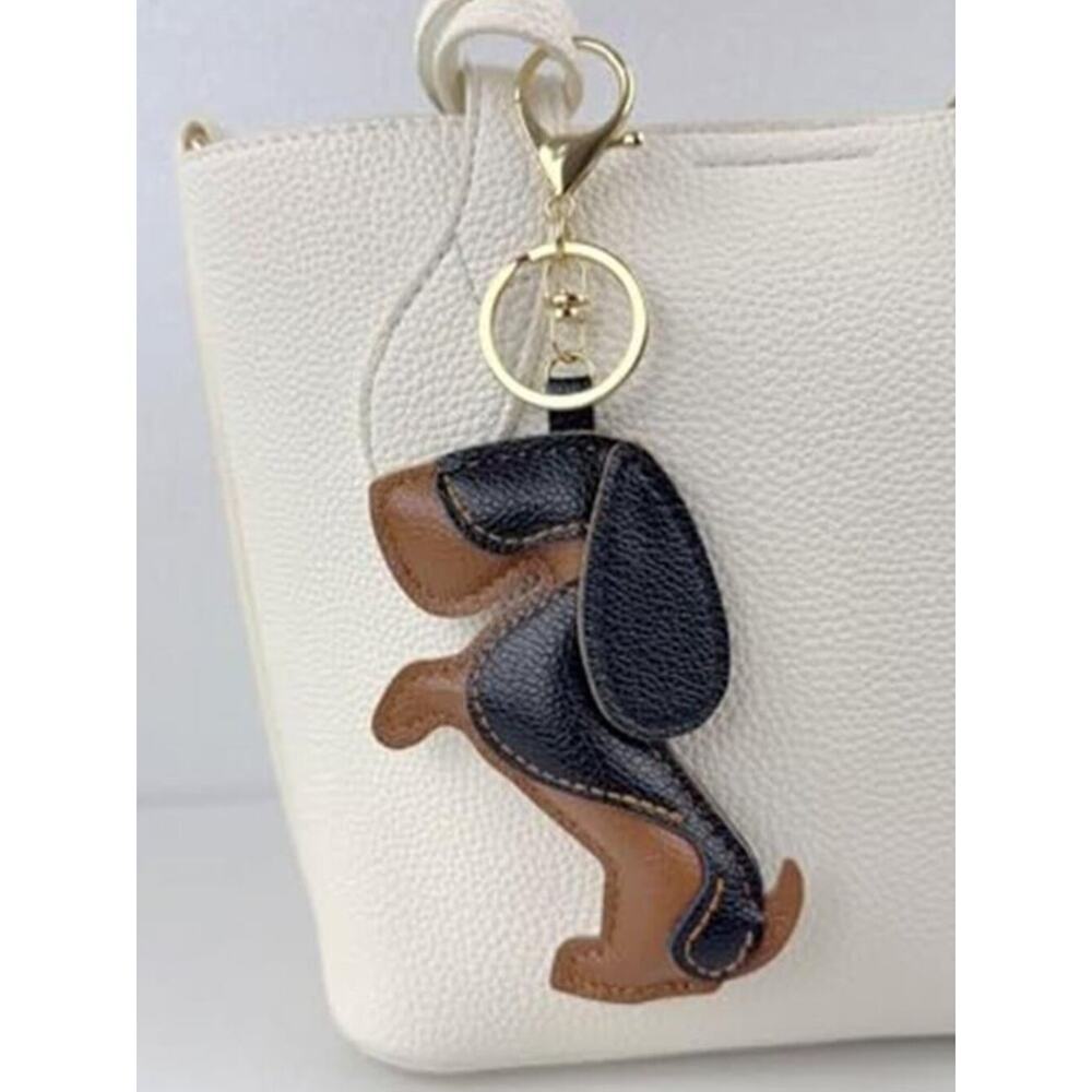 Dachshund Bag Charm, Fashion Dog Charm for Purse Handbags Bag Accessories